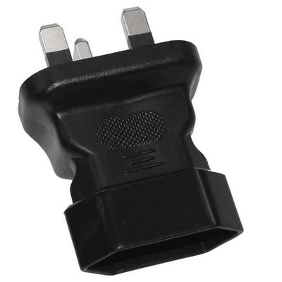 SF Cable European CEE7/16 to UK BS1363 Power Plug Adapter