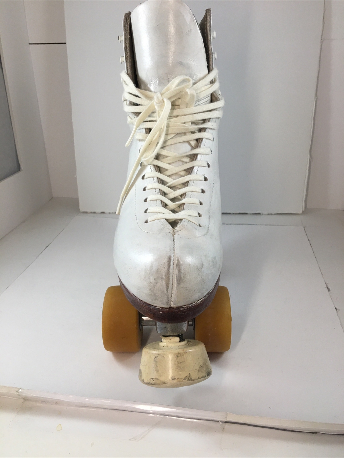 Douglass Snyder Deluxe Roller Skates Riedell Red Wing Boot SZ B Med 6