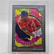 2022 Panini Diamond Kings Baseball Joan Adon Gray Frame Level 2 RC