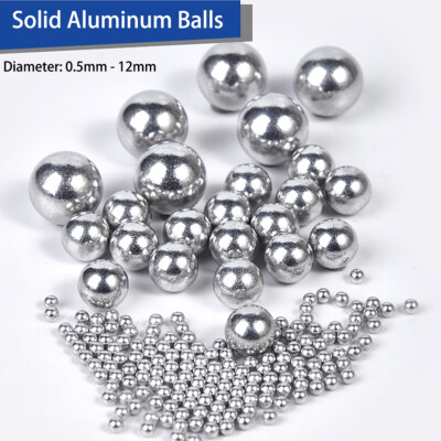 High-Quality Solid Aluminum Balls, 0.5mm - 12mm Diameter Precision Bearing Ball