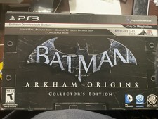 Batman Arkham Origins Collector's Edition PS3 sigillato nuovo con statua e libro