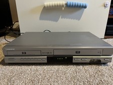 Toshiba D-VR3SB DVD Recorder VHS VCR Combo Silver - No remote 