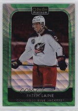 2021-22 O-Pee-Chee Platinum Emerald Surge 5/10 Patrik Laine #32 1h1