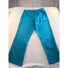 Healing Hands Purple Label Turquoise Scrub Pants Drawstring Medical Uniform XL