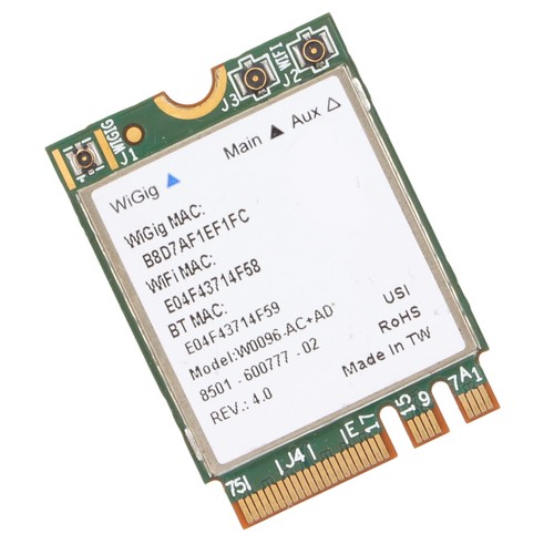 Wireless Net Card 867Mbps M.2 Ngff Wide Coverage 2.4Ghz 5Ghz Wireless Card BUU - Afbeelding 3 van 12