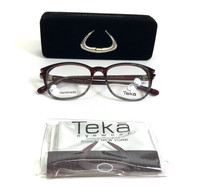 Teka Brillengestell Grace 624 Col.1 Ombré Rot Cat-Eye Vollrand 53-17-140