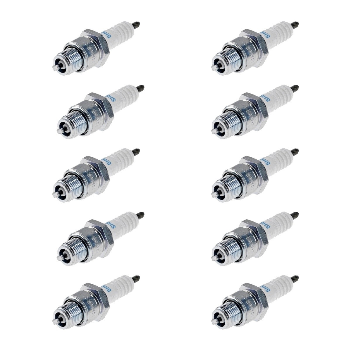 6 Zündkerzen mit Flachdichtsitz NGK Aftermarket-Expertise für u.a. YAMAHA - Image 9