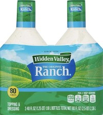 Hidden Valley Original Ranch Dressing, 40 oz., 2 pk.