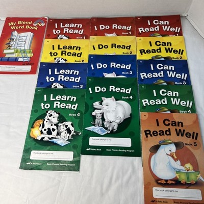 Abeka K5 Complete Reader Set And Blend Word Book Kindergarten