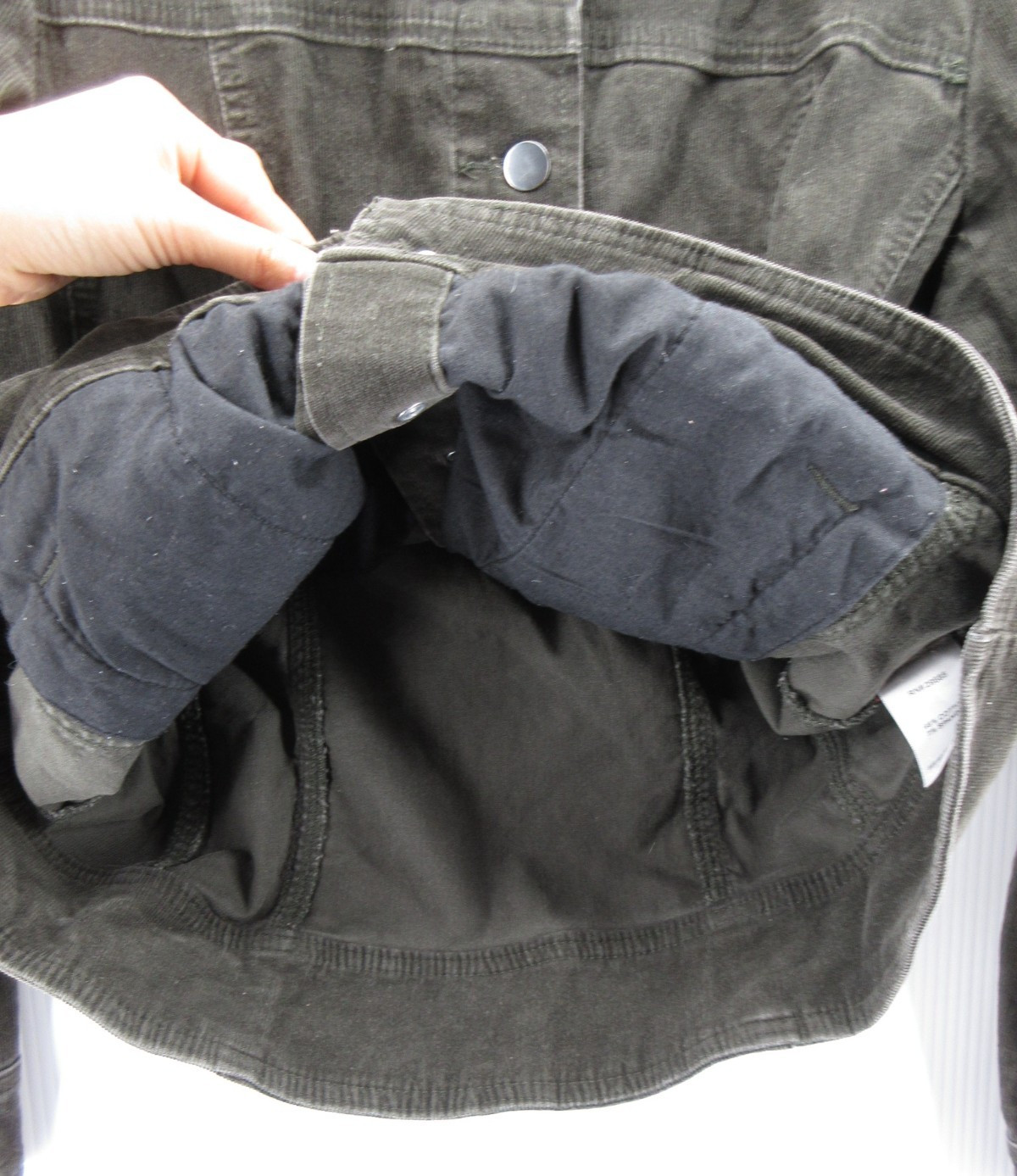 Pendleton Jacket Women Medium Brown Corduroy Coat… - image 11