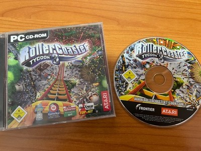 Rollercoaster tycoon 3  - PC  - in Original CD Hülle - Deutsch