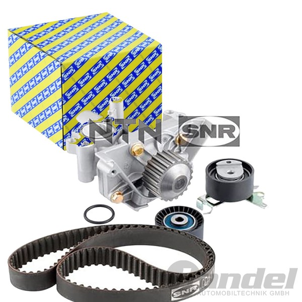 SNR Zahnriemensatz + Wasserpumpe Passend FüR CitroËN C4 C5 C8 Evasion Jumpy-image