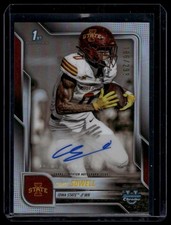 2025 Bowman U Chrome #BCA-CST Chase Sowell Autograph Refractor #186/299