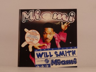 WILL SMITH MIAMI (CD 2) (L32) 3 Track CD Single including Picture Sleeve SONY MU