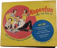 Creative Cartoon Kit KOPEEFUN Magic Kit 1952 vintage book.