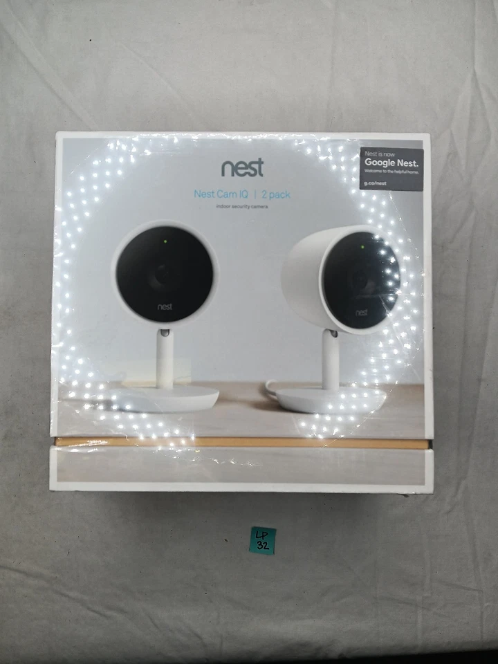 Nest Cam IQ Indoor Security Camera 2-Pack | 1080p HDR Wi‑Fi | White | NC3200US - Image 4 of 4