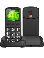 Ushining 4G Senior Mobile Phone SIM-Free, Unlocked, USB-C Charging, Big Button