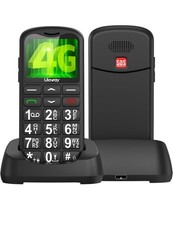 Ushining 4G Senior Mobile Phone SIM-Free, Unlocked, USB-C Charging, Big Button