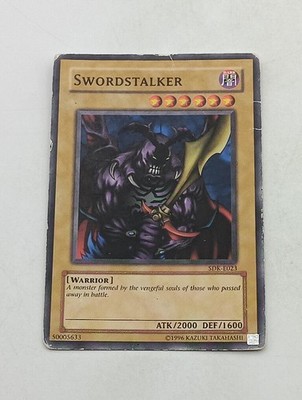 Yu-Gi-Oh Einzelkarte Swordstalker bespielt