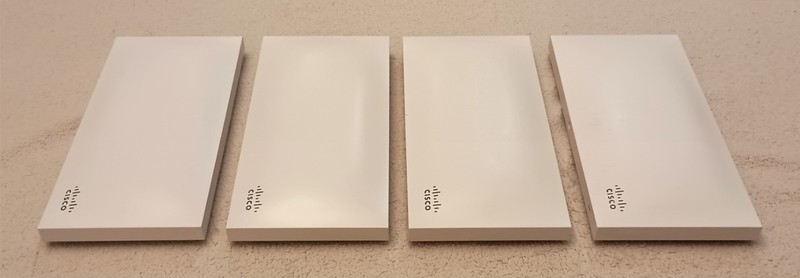 Cisco Meraki MR33 Wireless Access Point Quad-Radio 802.11ac Lot of 4 APs