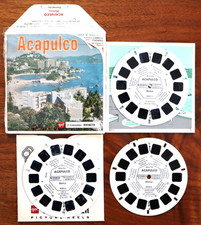 VIEW-MASTER ACAPULCO MEXICO GAF B003-S SPANISH LANGUAGE 3 REEL SET