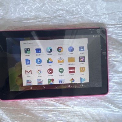 RCA Voyager 7in Android Tablet Pink 16GB 1GB Quad Core 1024x600 Wi-Fi