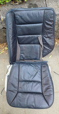Sitzbezüge Leder Blau Mercedes W124 S124 Kombi Mopf 1991, Orthopäd. Rückenlehne Sitzbezüge Leder Blau Mercedes W124 S124 Kombi Mopf 1991, Orthopäd. Rückenlehne