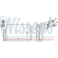 Nissens WäRmetauscher Innenraumheizung FüR VW Golf IV 1.4 16V 1.6 Audi A3 TT