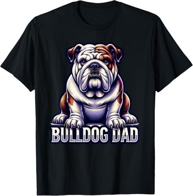 English Bulldog Dad Dog Lover Product Unisex Gift T-Shirt