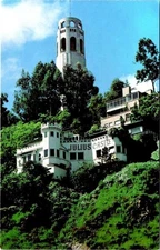 San Francisco, CA California  JULIUS' CASTLE RESTAURANT  Advertising Postcard
