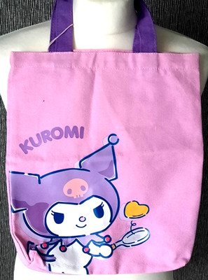 Sanrio Lizenz Kuromi schöne Tragetasche NEU mit Etikett 