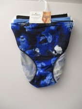 Jockey No Panty Line Microfiber stretch Hip Brief panties 3 pair size 6/M