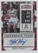 2020 Contenders Draft Picks Sticker Conference Ticket /99 Zeke Nnaji Auto 1c47