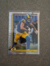 2025 Topps Chrome Puka Nacua Pulsar Refractor #166 Los Angeles Rams
