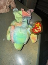 TY Original Beanie Baby "Sammy" The Bear 1998 Retired RARE Tag Errors