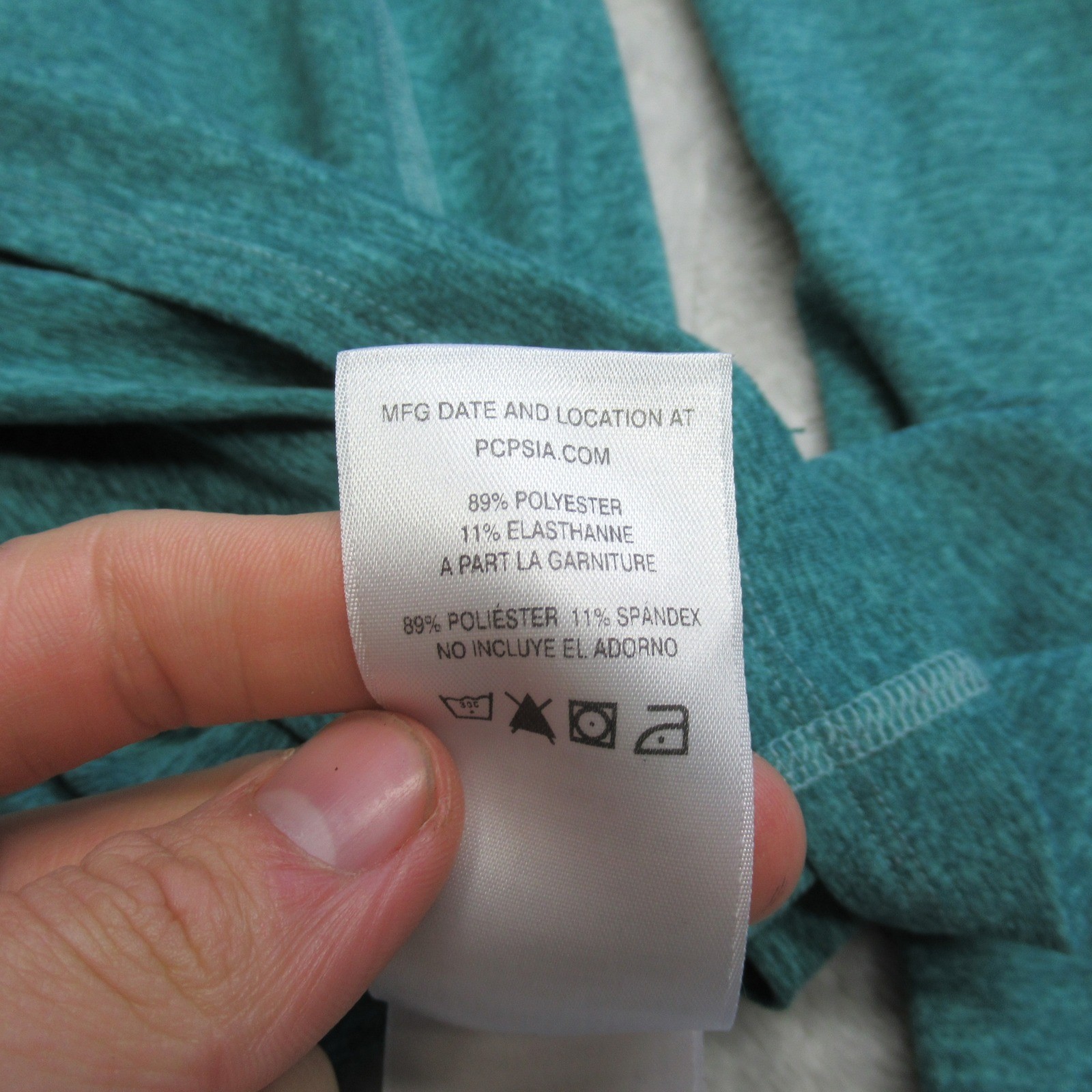 Patagonia Shirt Womens Large Green Capilene Midweight Baselayer Long Sleeve WARM thumbnail 4