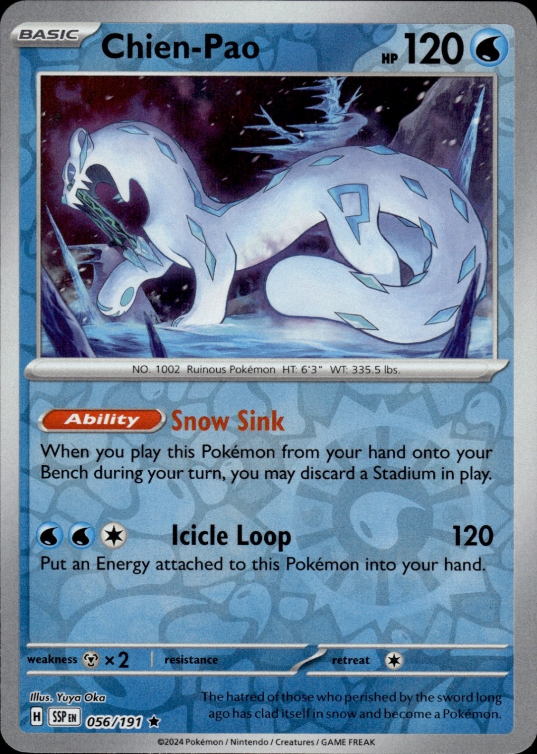 Chien-Pao Rare SV08: Surging Sparks 056/191 LP