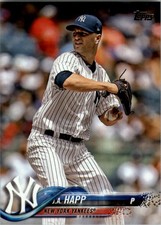 2018 Topps Update #US75 J.A. Happ - BB