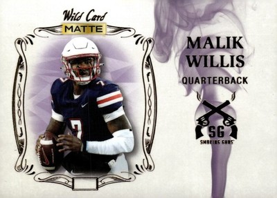 2022 Wild Card Matte #SG-6 Malik Willis
