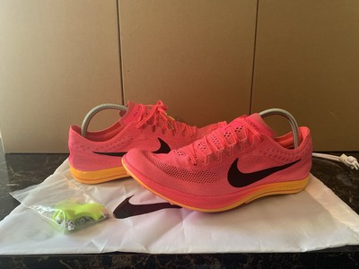Nike ZoomX Dragonfly Track & Field Spikes Hyper Pink Orange Sz 9 (CV0400-600)