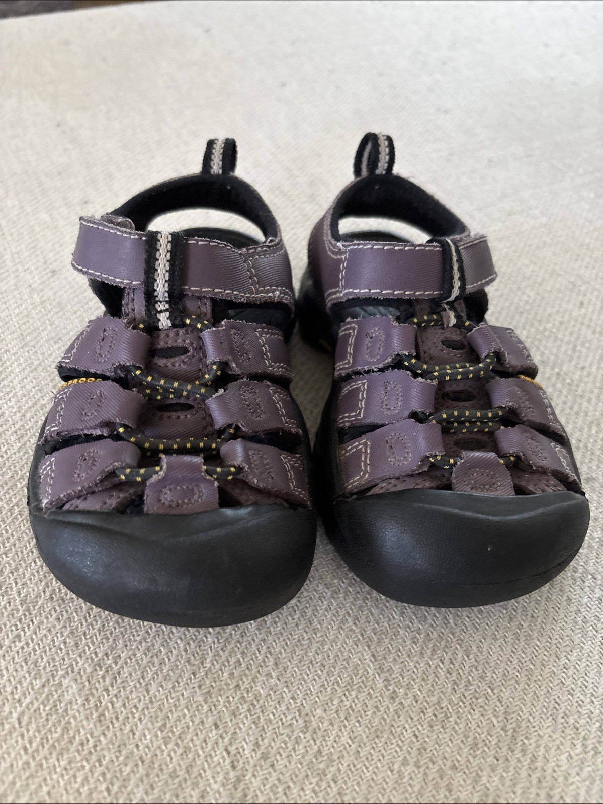 Sandali sportivi impermeabili da trekking Keen Toddler viola Newport H2 taglia 8 ragazze