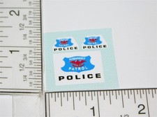 Matchbox K-23 Mercury Commuter Police Car Replacement Sticker Set MB-K23A
