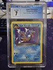 2000 POKEMON ROCKET 1ST ED #8 DARK GYARADOS-HOLO CGC 7