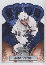 2010-11 Panini Crown Royale Ice Blue 4/10 Ales Hemsky #41 1p3