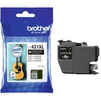 Brother LC-421 Xl Bk Schwarz Original Tintenpatrone FüR Mfc J 1010 Dw Black