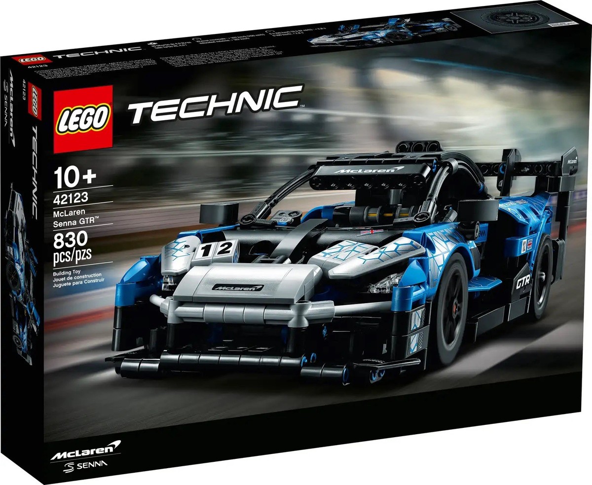 熟酵 The Cleansing Special Pack 8 LEGO Technic: #42123 McLaren Senna GTR 830 Pcs. *Retired 2023* New