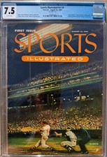 Sports Illustrated First Issue August 16, 1954 No. 1 W/Cards Original! Mint