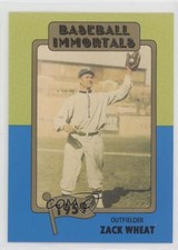1980-84 SSPC Baseball Immortals 1st Printing Zack Wheat #84 HOF 1a7j