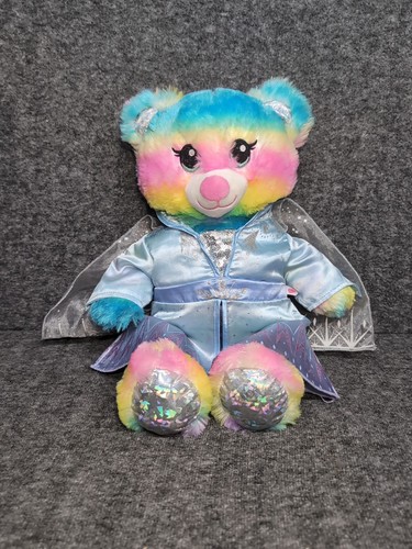 BABW Disney Frozen 2 Elsa Tie Dye Teddy Bear Plush W/ Dress & Sound Button