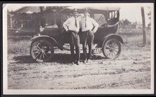 Youth Charlie 1938 Ford Standard Hood Up Vernacular Photo Youth Charlie 1938 Ford Standard Hood Up Vernacular Photo